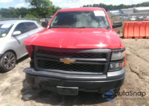 2015 Chevrolet Silverado 1500 Wt из США, поврежденный, VIN 1GCRCPEC7FZ201991